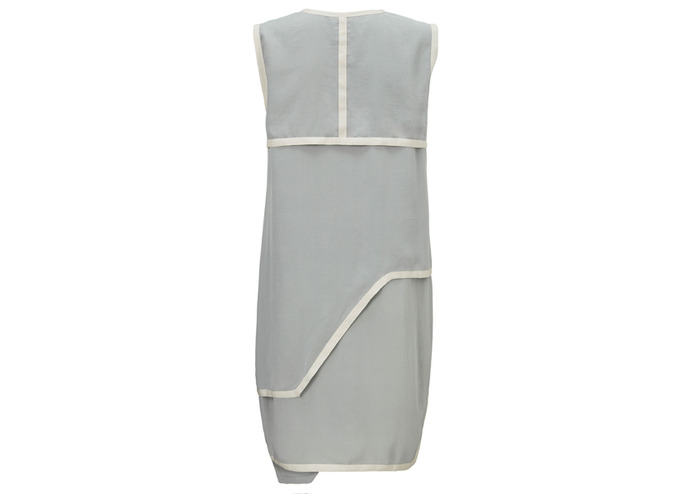 BACK - Pledge $229 and select the SILK DRESS (GREY) PLAN 1 to get this piece - retail price $399