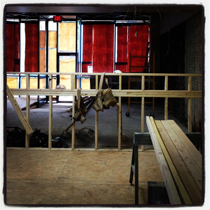 Construction is just getting started...