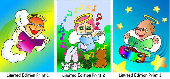 These are the Limited Edition Prints mentioned in the Donations