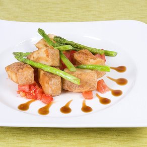 Stylish vegetarian food