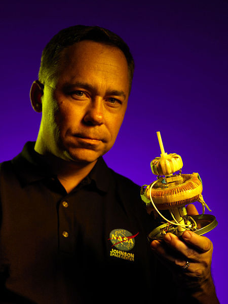 Dr Harold "Sonny" White holding SCIENCE!