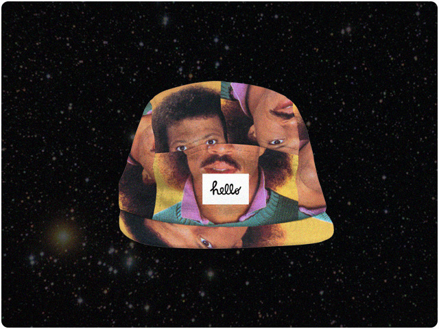 Lionel Richie Head Hat - £49