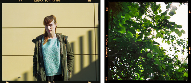 First Lumu test photographs, taken with Mamiya RB67 and Yashica Mat-124G.