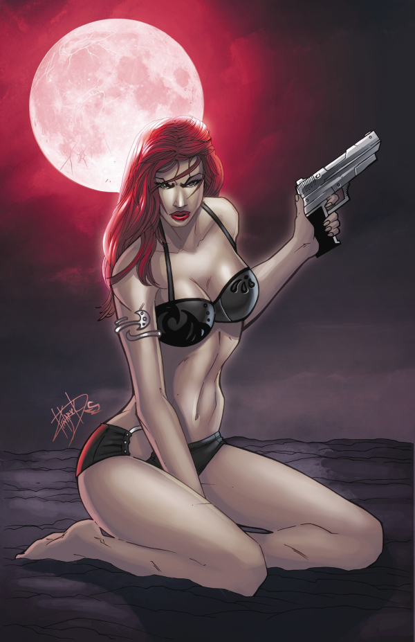 Alternate Cover Art by Damion Kendrick and Colors by Eddy Swan, if the Kickstater reaches $2,500 we will print this cover as well see below.