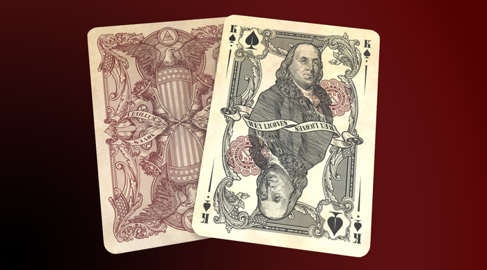 Unlimited & Limited Edition Reserve Note King of Spades, Click here for high res image