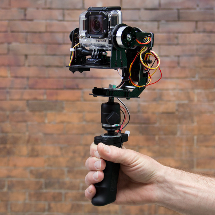 This motorized, handheld camera stabilizer will revolutionize action cinematography.