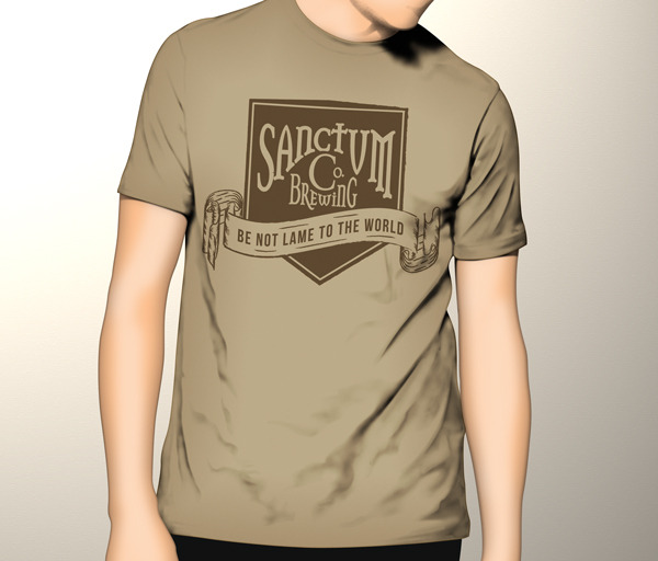 Logo tee. Show people how not lame you are!