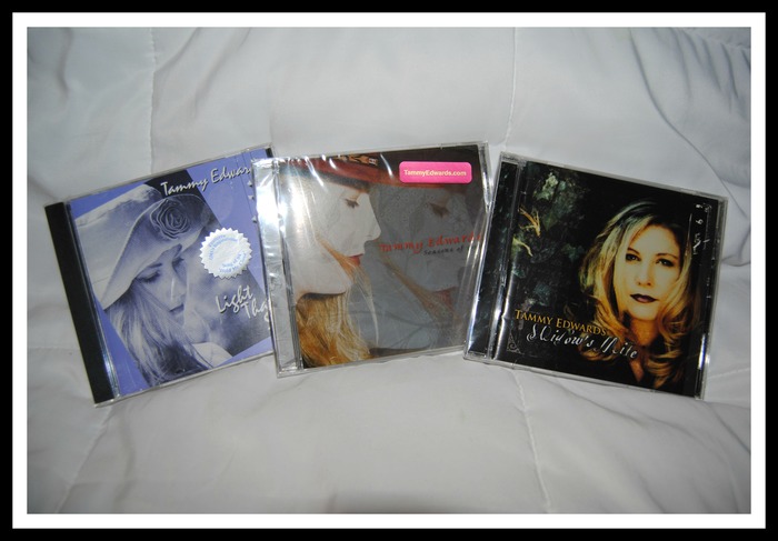 Tammy's CD's Light That Shines, Seasons of Love and Widow's Mite