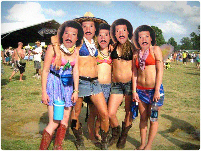 Lionel Richie Head Mask - £9