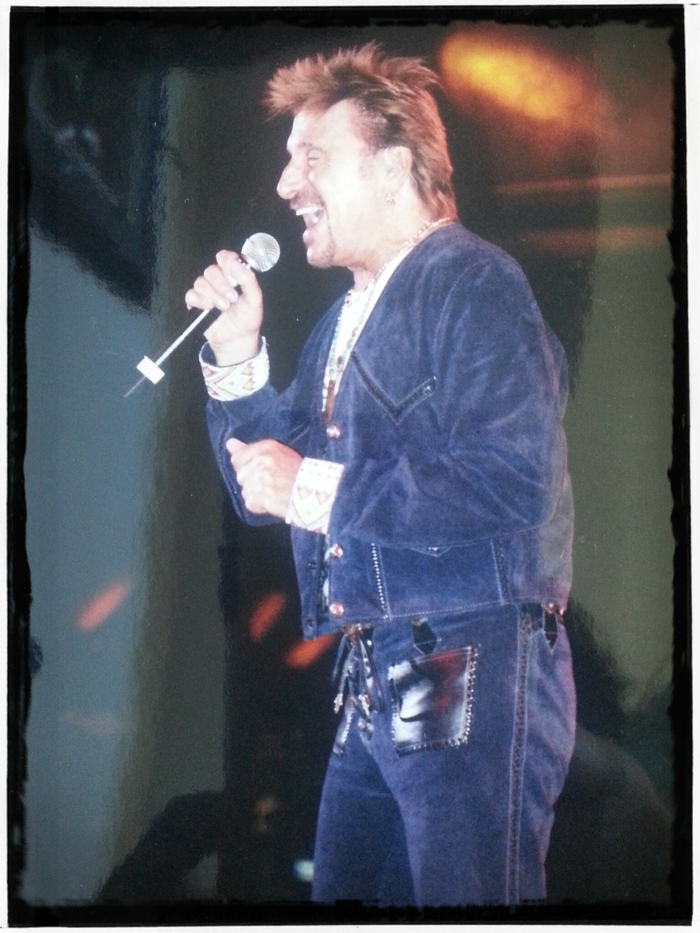 One Of A Kind Blue Suede Suit - Designed Exclusively For Chuck