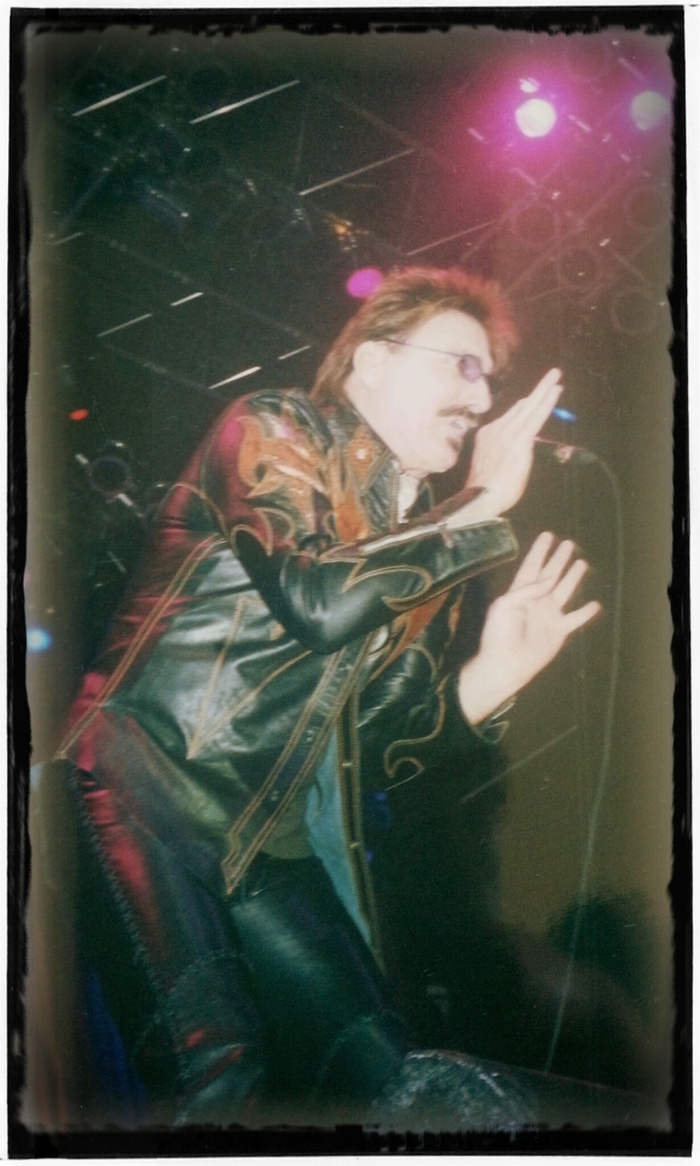 One Of A Kind Leather Jacket Worn On Stage By Chuck Negron