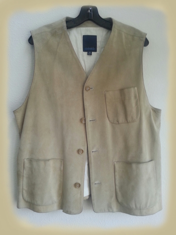 Suede Vest Worn On Stage By Chuck Negron