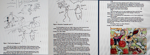 Onscreen Image of Pages from NOTES FOR THE BIG AHA