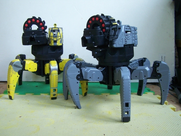 My custom Vanguard Strider, and an unpainted Spider Tank Mark 6. Paint it yourself, or leave it grey!