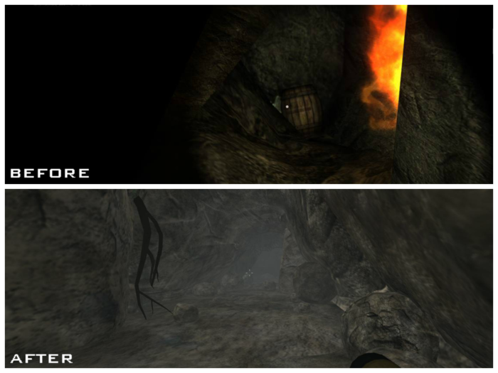 A cave in Middle of Nowhere with the improved models, graphics and detail #1