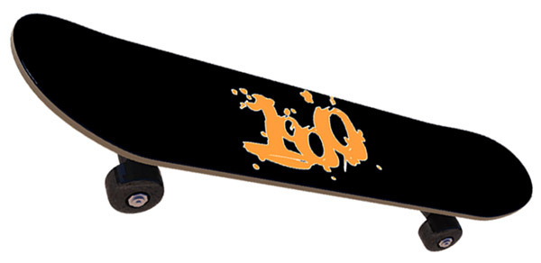 Skateboard deck TOP. 1000 logo.