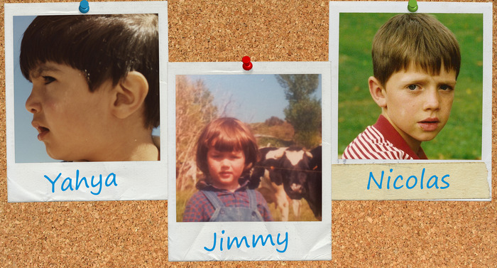 Three kids, one purpose...