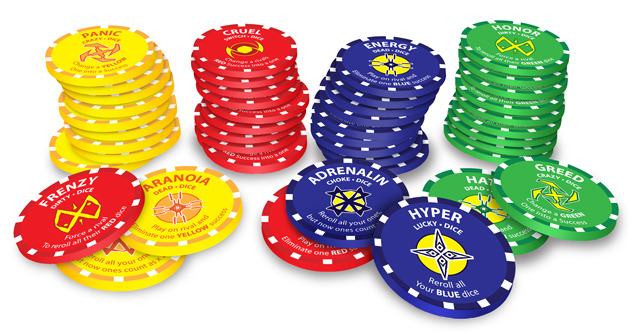 Bump Chips: Reward players for good roleplaying by letting them beat the odds.