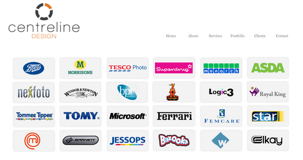 Centreline Design client list