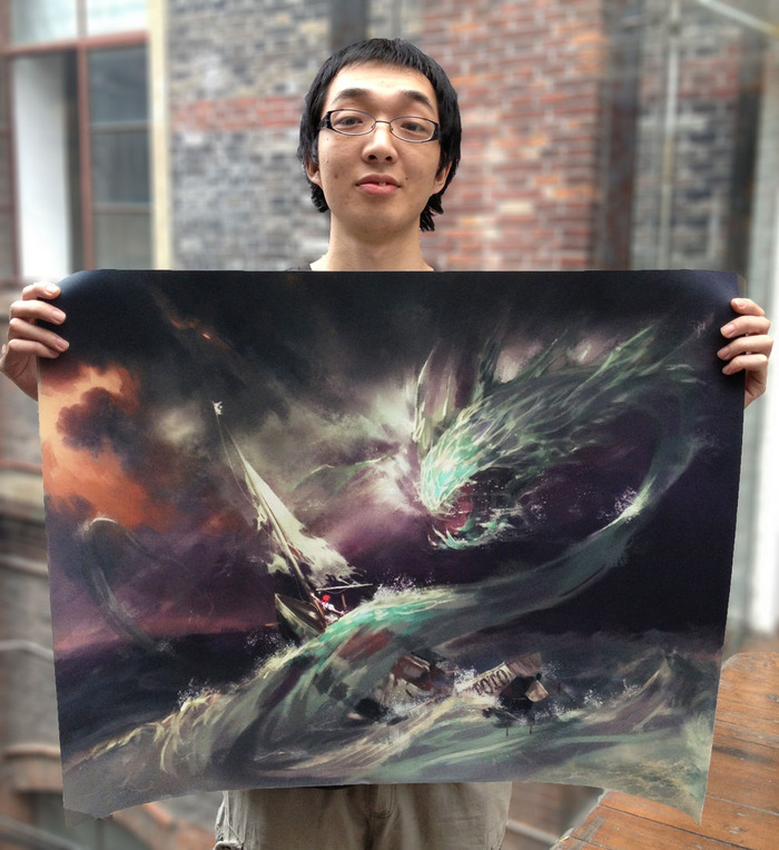 Shuyan, artist of "Back to Oz"