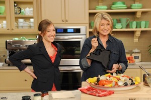 Alisa's visit with Martha Stewart.