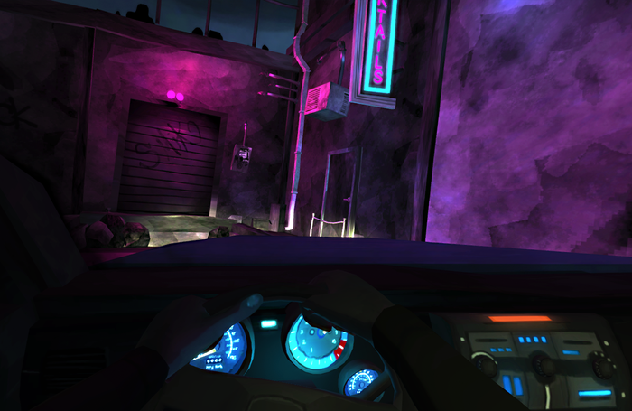 In-Game Screenshot - Arriving at Scene