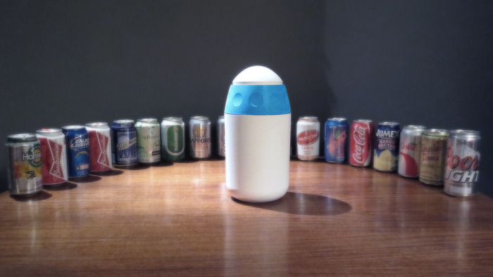 TurboCool - the rapid canned beverage cooler.