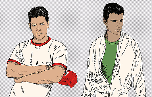 Mark, the Hero -- Lou, the Brother