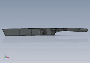 The computer model is ready for tooling.