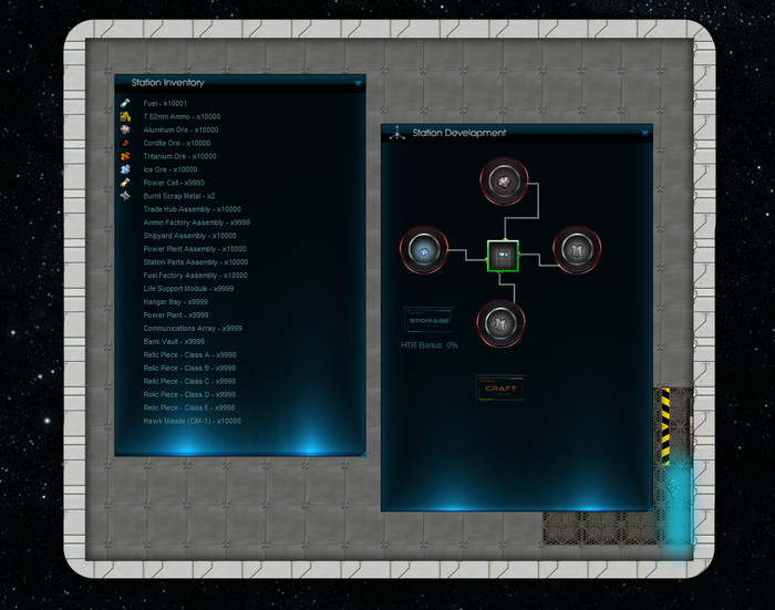 Hundreds of craft able items.