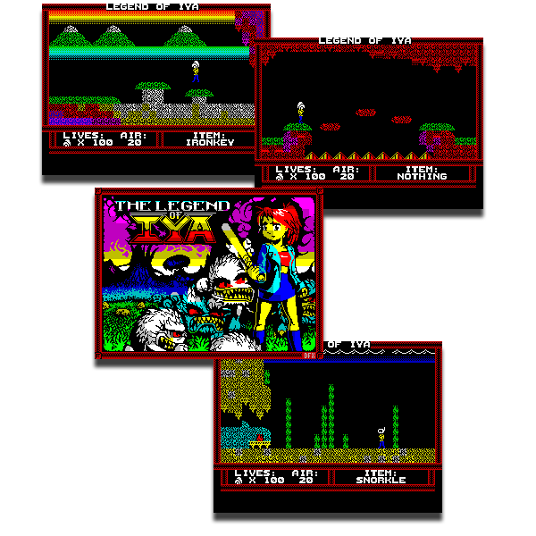 Like all five of the original ZX Spectrum Legend of Iya episodes