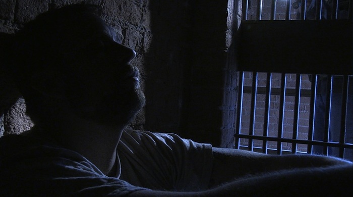 Rennie in his cell