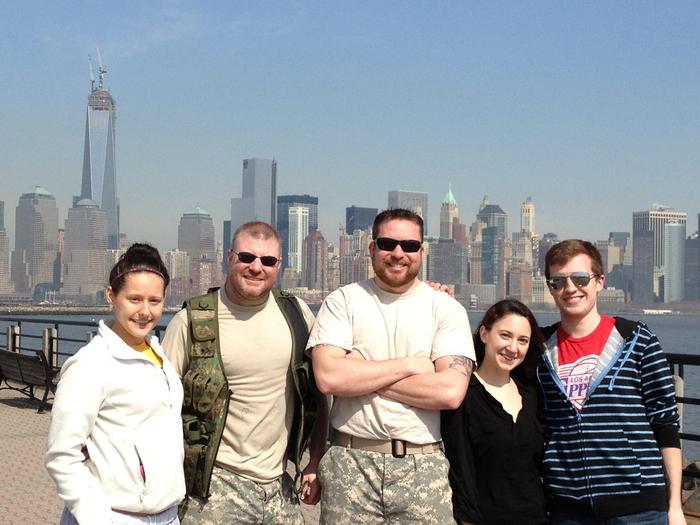 (Left to Right) Nikki, Matt, Adam (actor), Heather, Kevin - Accidental Punch Prod.