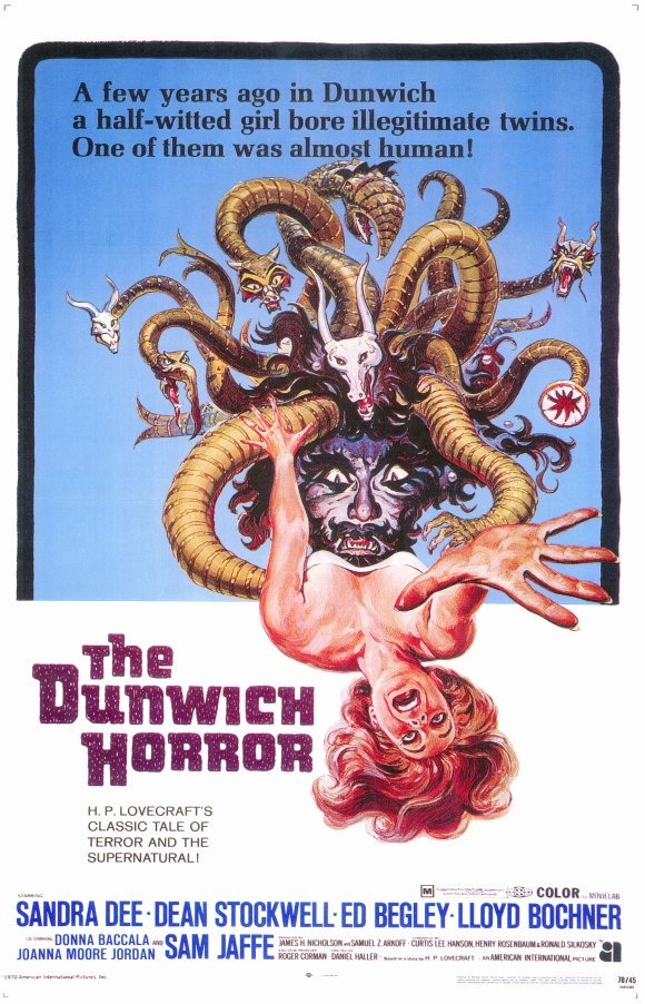 Dunwich Horror official marquee poster only for Azathoth level donors (movie not being played this year)