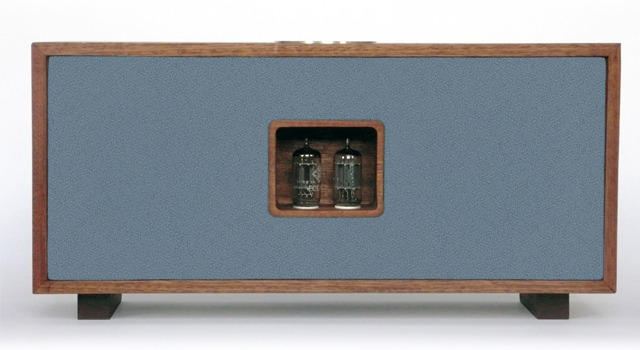 Shown here in Quarry Blue, the Duo is built from solid hardwood allowing the entire system to provide stable resonance and ensure a full bodied sound.