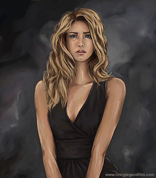 Alyson - Mark's girlfriend, aka the Princess -- Concept Art
