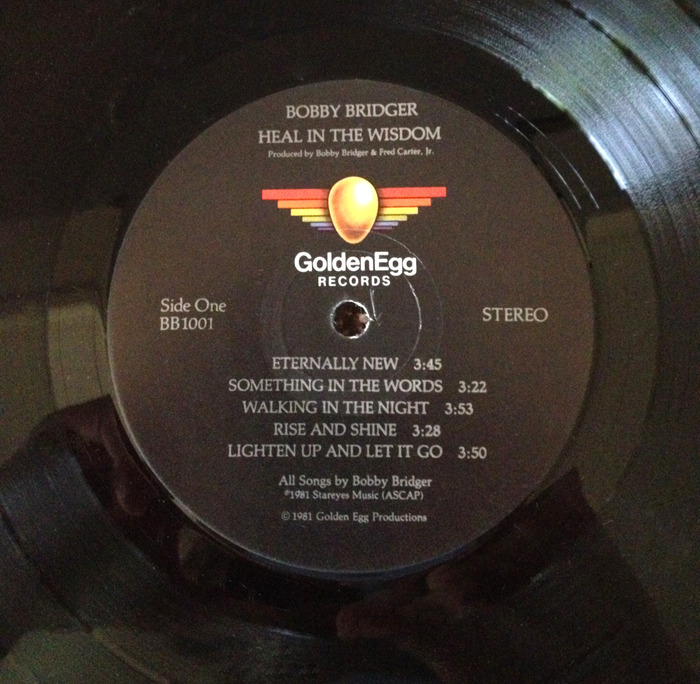Pressed in 1981, the record includes the full album of 9 songs both A & B sides.