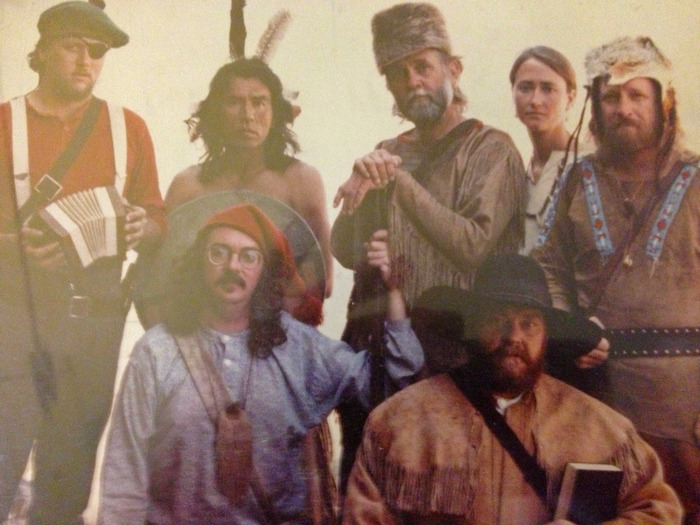 Original Company photo ABOTW featuring Wes Studi, Joe Sears (photo in mint condition, plastic created a glare in this image)
