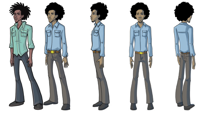 Bolt Riley's Character Concept Art
