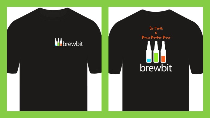 Front and back of T-shirt