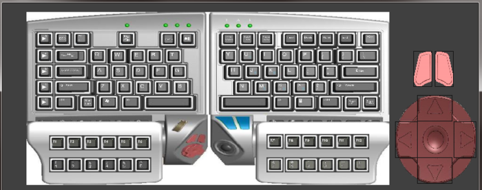 GUI - Virtual Keyboard can also be used for programming macros