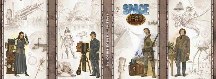Space: 1889 Gamemaster's Screen