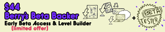 All previous non-limited rewards plus... become a beta tester. Get an early beta version of the game and build levels early.