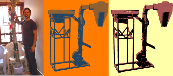 We named our orignal winnower Knum, after the Egyptian God of material manifestation