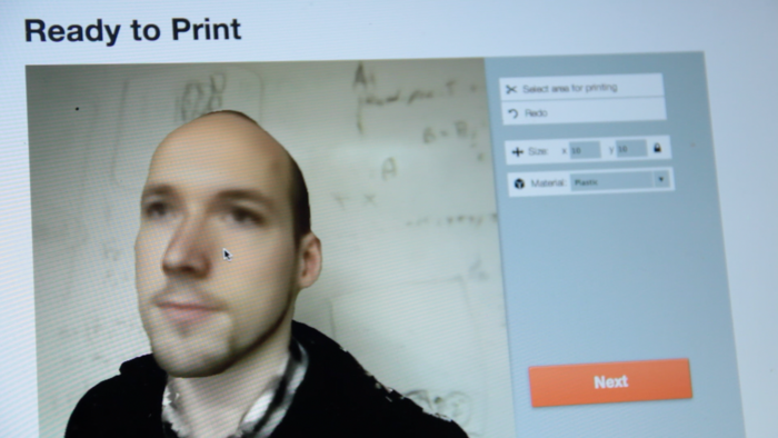 Your 3D model will load in the app. With some small adjustments, you'll be ready to print!