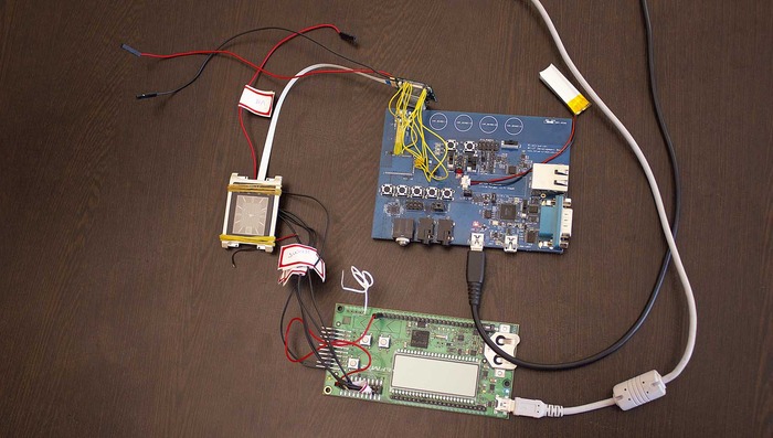 Second big board with companion Bluetooth control board
