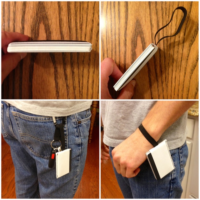 Prototype 1 - Capabilities - Carabiner and wrist support.