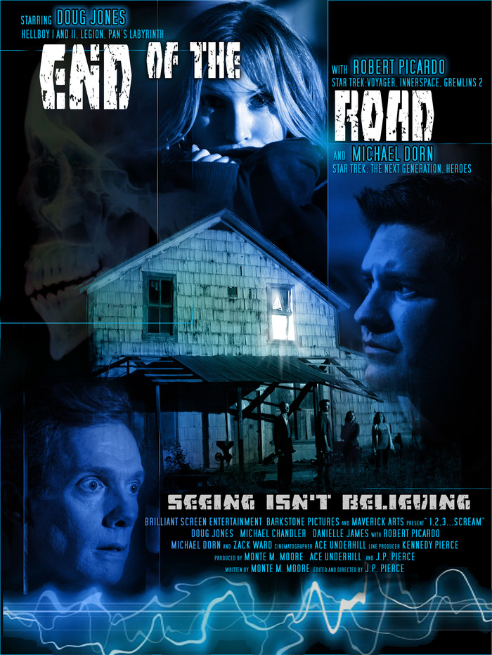 "End of the Road" DVD (feature film Written and Produced by Monte)