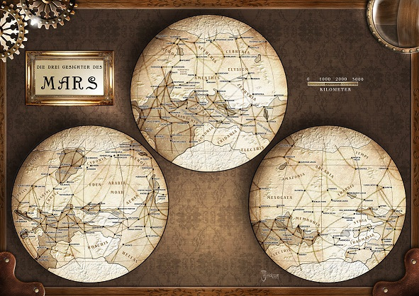 Poster #1: Three Faces of Mars