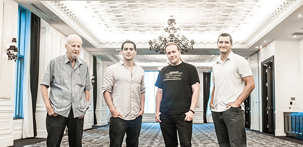J Paul Morrison hanging with some of the NoFlo team